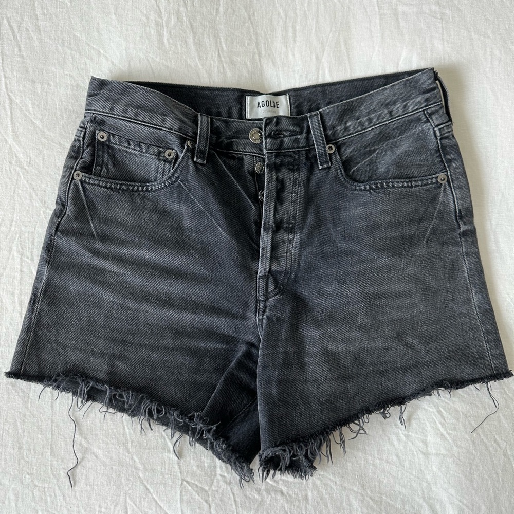 Agolde Parker Long Loose Shorts